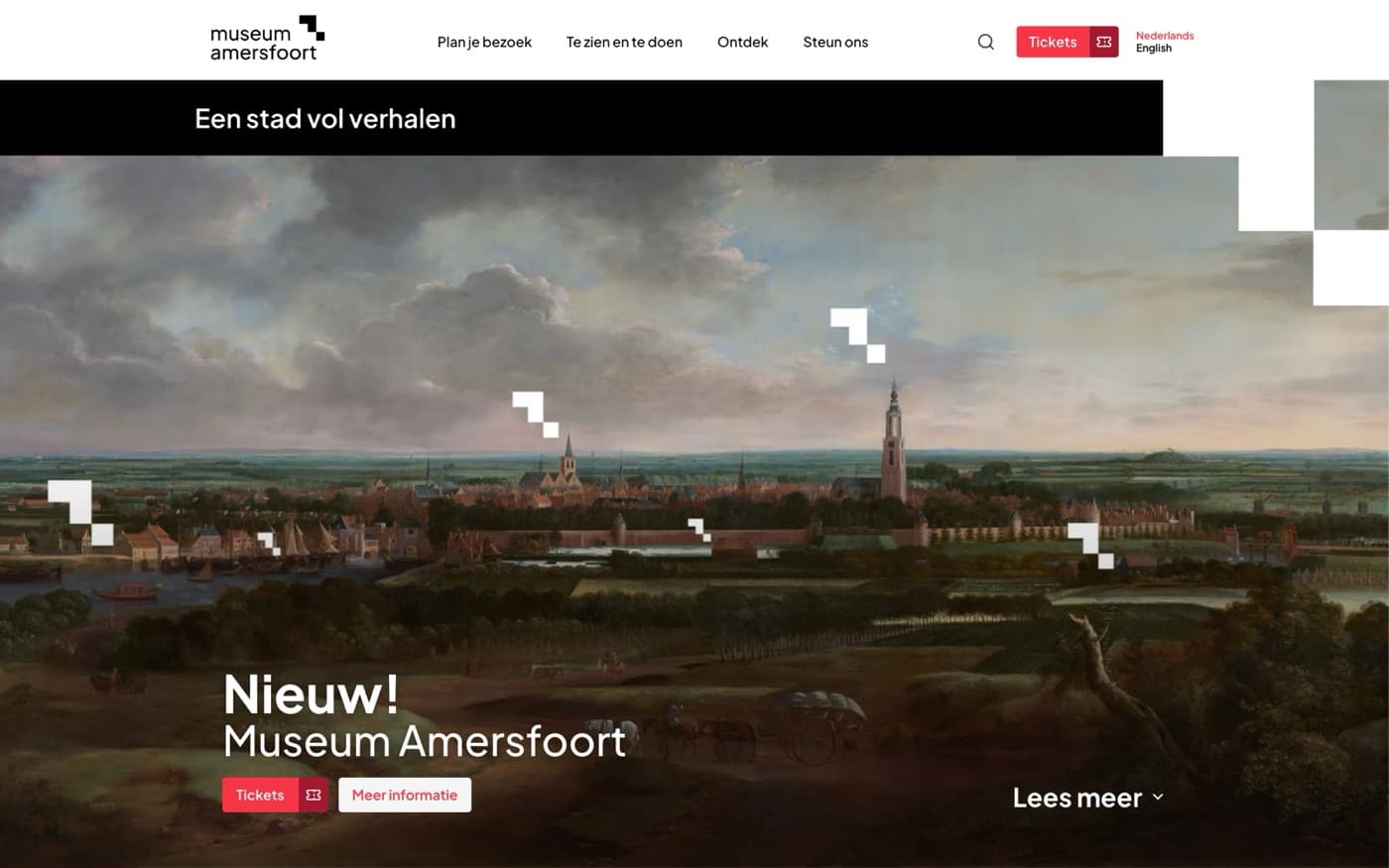 Website van Museum Amersfoort